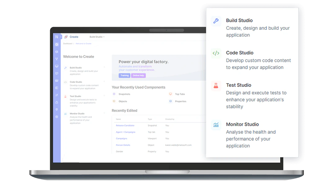 screenshot of Liberty Create